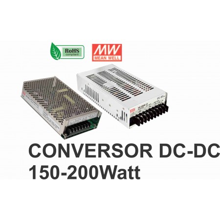 Conversores DC-DC  [150W; 200Watt]  c/ Saídas 5V;12V;24V;48V